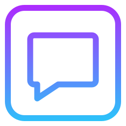 Speech bubble icon