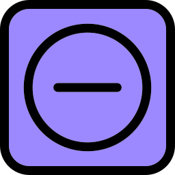 マイナス icon