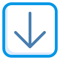 Down arrow icon