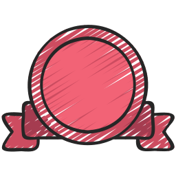 円形リボン icon