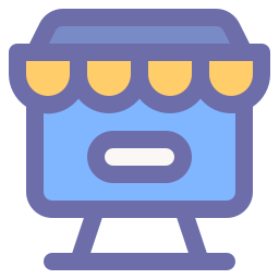 Online shop icon