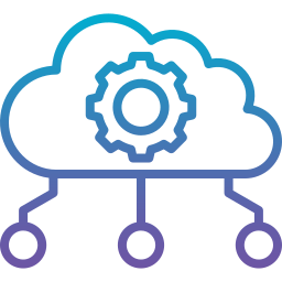 Cloud computing icon