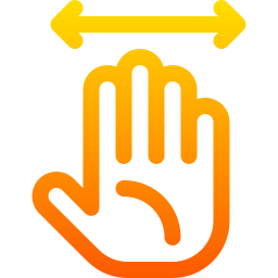 Hand recognition icon