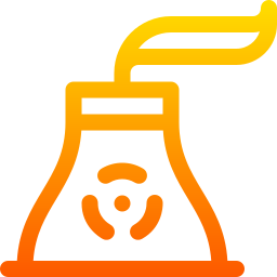 plante nucléaire Icône