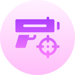 Shooting game icon