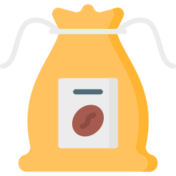 Coffee bag icon