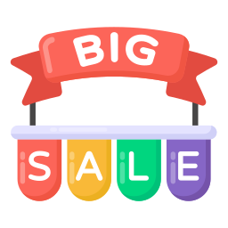 Big sale icon