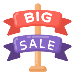 Big sale icon