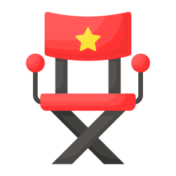 cadeira do diretor Ícone