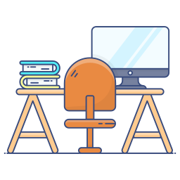 School desk icon