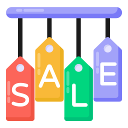 Sale label icon