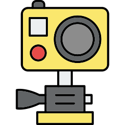 Action camera icon