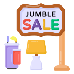 Jumble sale icon