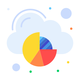 diagramme circulaire Icône