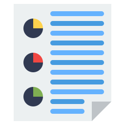 cirkeldiagram icoon