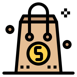 Shopping bag icon