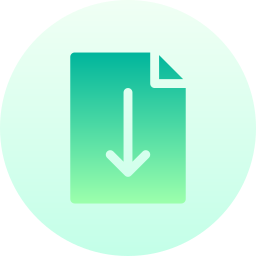 Download file icon