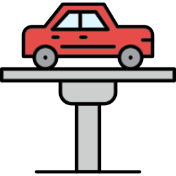 Car lifter icon
