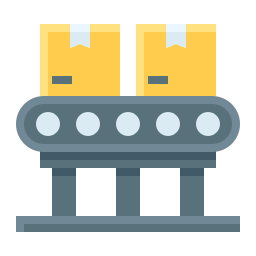 Conveyor belt icon