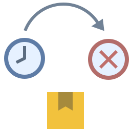 End of life product icon