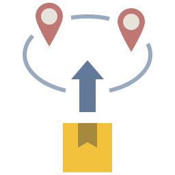 versand und lieferung icon