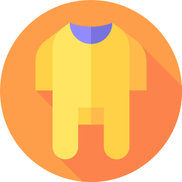 Baby clothes icon