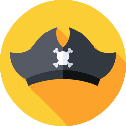 Pirate hat icon