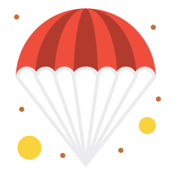 parachute icoon