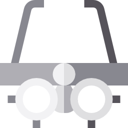 Testing glasses icon