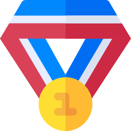 Gold medal icon