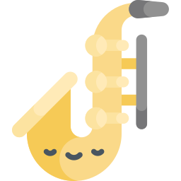 saxofón icono