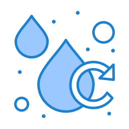 Recycle water icon