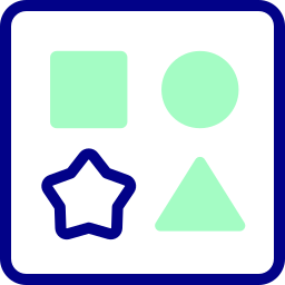 Shapes icon