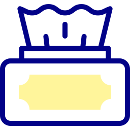 scatola di fazzoletti icona