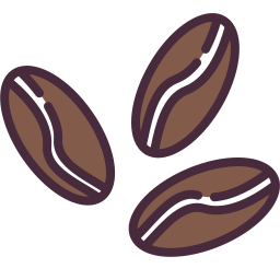 Coffee beans icon