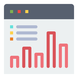 Bar graph icon