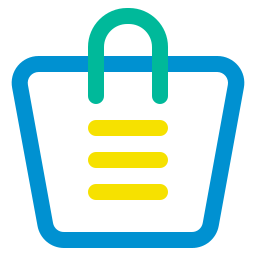 Shopping bag icon