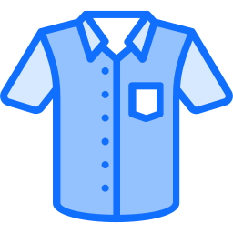 camisa manga corta icono