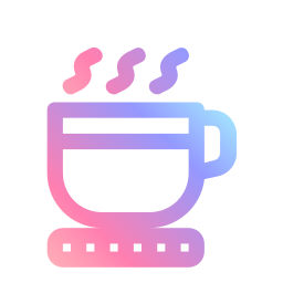 Hot coffee icon