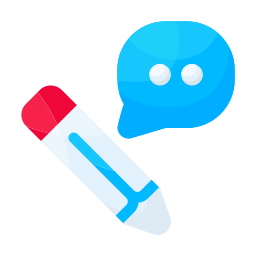 Edit message icon