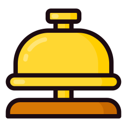 Reception bell icon