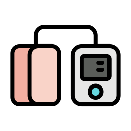 Blood pressure meter icon