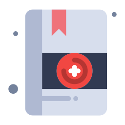 Medical book icon