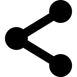 symbol teilen icon