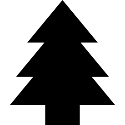 Tree silhouette icon