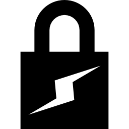 Magnetic lock icon