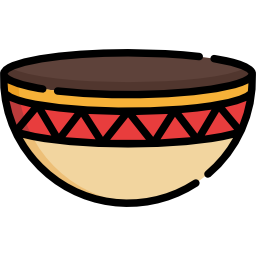 tamburo africano icona