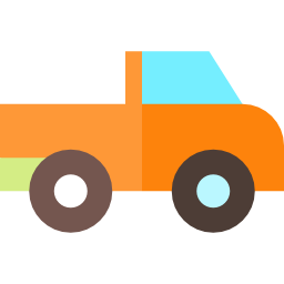 Pickup truck icon