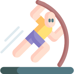 Pole jump icon