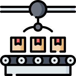 cinta transportadora icono